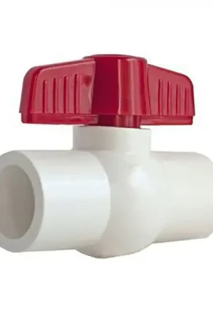 Soval 400-010S - 1" PVC Socket Ball Valve - NSF Flash Sale