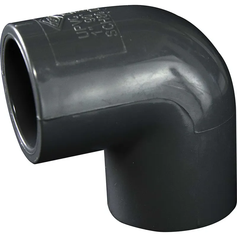 Clearance Soval 500-020 - 2" PVC 90 Degree Socket Elbow