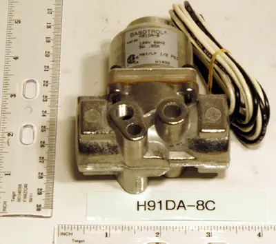 Save Now BASO H91DA-8C Automatic Gas Valve 120v 1/2x1/2 240.000btu Replaces H91DA-8C