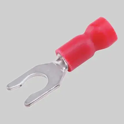 Professional Grade Devco 6239 Electrical Solderless Insulated Spring Spade Connector Pack of 22