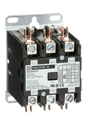Sale Square D 8910DPA43V14 Definite Purpose Contactor 40 Amp 3 Pole