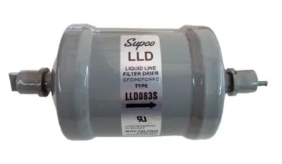 Supco LLD083S - Liquid Line Drier, 5 7/16 End To End, 2 1/2 Top To Bottom Trusted Brand