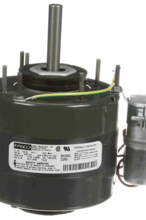 Budget Fasco D260 Unit Heater Motor 1/6 HP 115V 60 Hz 2.9 A 6-Pole