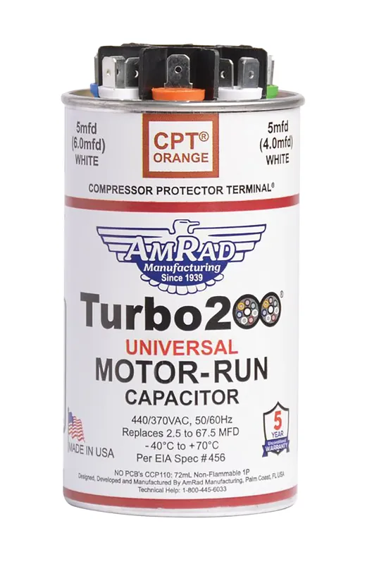 MARS 12200 TURBO200 2MFD-67.5MFD RUN CAP ~ SINGLE OR DUAL New Release