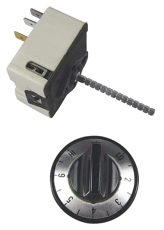 Deal Robertshaw 5500-103 Infinite Switch 120V Black Dial INF-120-212