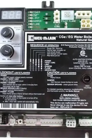 Weil McLain 381330024 CTRL MOD UT-1135-605 LWCO Fast Shipping