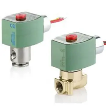 Fan Favorite ASCO CONTROLS 8262H208 24/60 Vac 1/4 NPT. 2 Way N.C. Brass Solenoid Valve For Air Water Light Oil 22010 Replaces 8262G208 20478