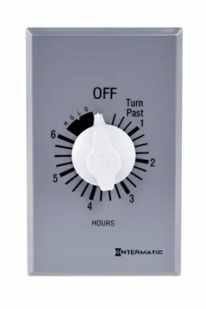 Intermatic FF6HH SPST 6 Hour 125-277 Volt Commercial Timer with Hold Special Discount