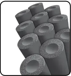 K-Flex 6RX100258 Pipe Insulation 2-5/8 x 1 x 6' Fan Favorite