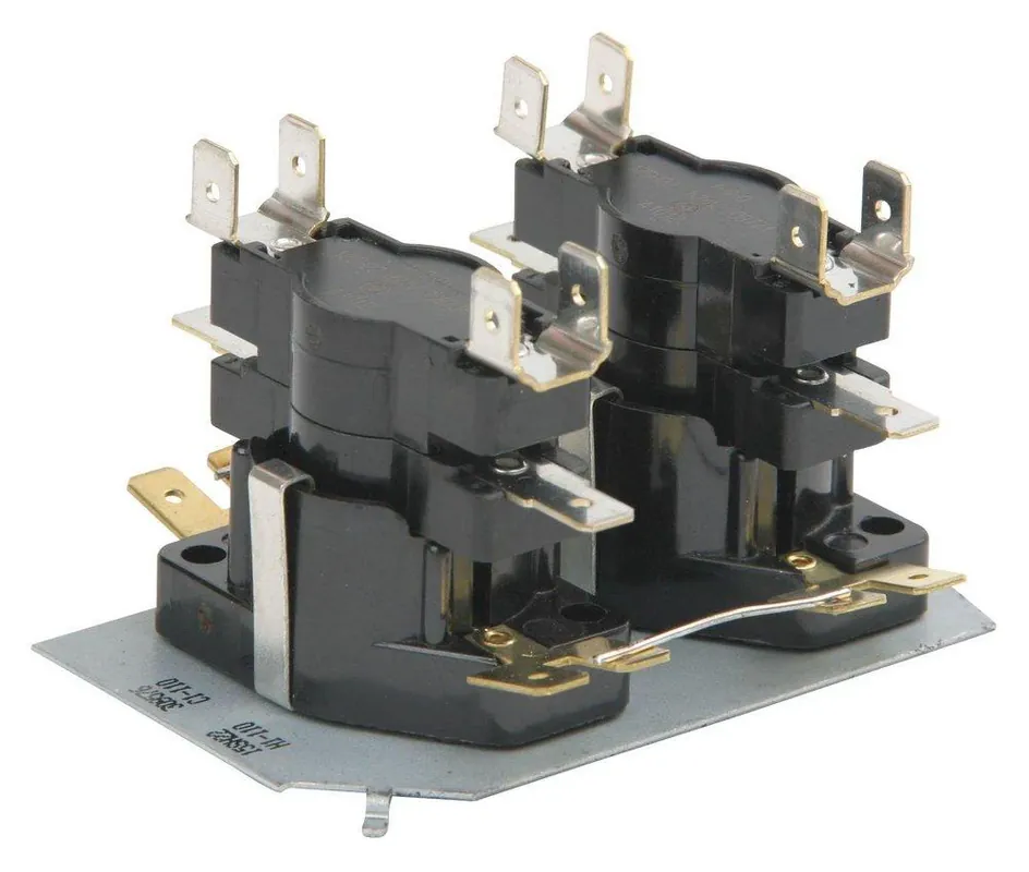 Get Yours White-Rodgers 24A34-6 24A34 Series 2 Timings/4 Switches Electric Heat Sequencer