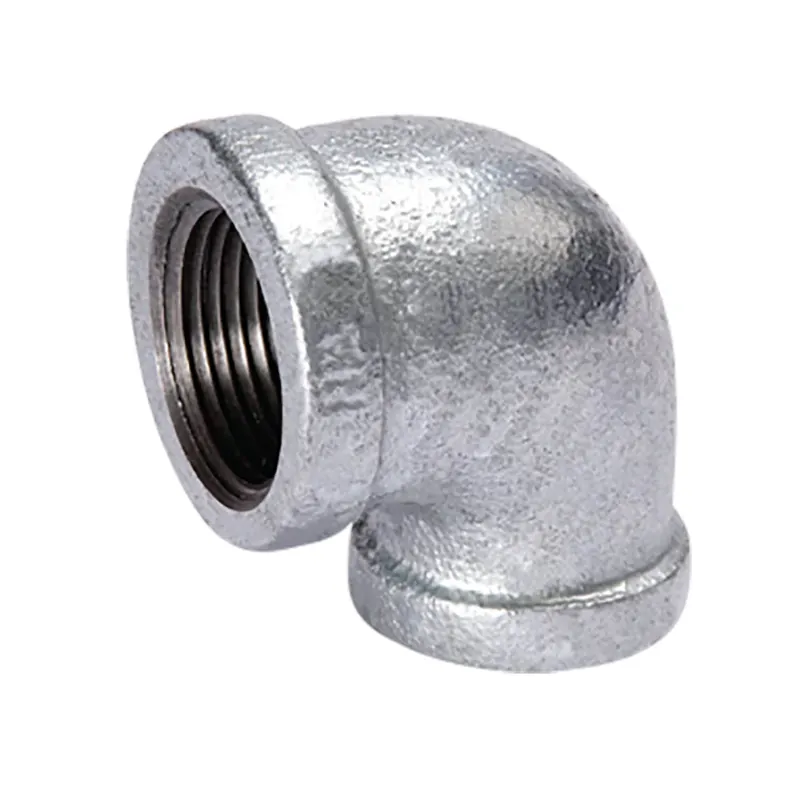 Authentic Soval 110-015007 - 1-1/2" x 3/4" Galvanized 90 Reducing Elbow