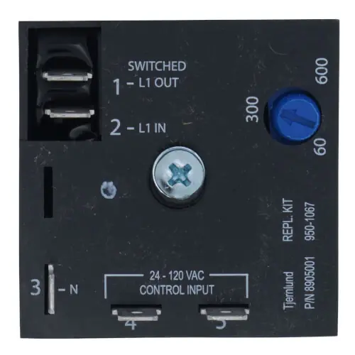 Tjernlund 950-0014 Relay/Timer, 45 Sec for GPAK-JT/JT/VP-2F/VP-3F Side Wall Vent System Free Returns