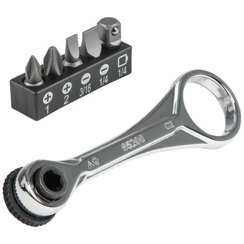 Affordable Klein Tools 65200 Slim-Profile Mini Ratchet Set 5 Piece