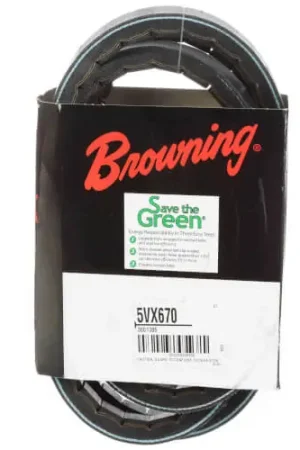 Browning 5VX670 67-Inch Gripnotch V-Belt Replacement 5VX670 Brand New