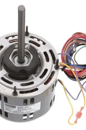 Genteq Motors D721 Blower Motor Direct Drive Permanent Split Capacitor 1/6-1/4 Horsepower 115 Volt Reversible 1075 Revolution per Minute 60 Hertz Don't Miss Out