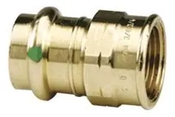 Viega 79370 ProPress Zero Lead Bronze Adapter 2-Inch Female NPT Certified