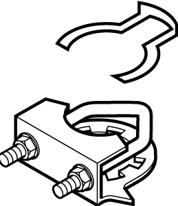 Schneider Electric AM-687 Universal Clamp Up To 1.05 Inch Shaft Hot Picks
