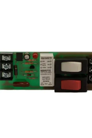 Functional Devices RIBMU1SC Pilot Relay 15 Amp SPDT Override 10-30 VAC/DC 120 VAC Coil Shop Now