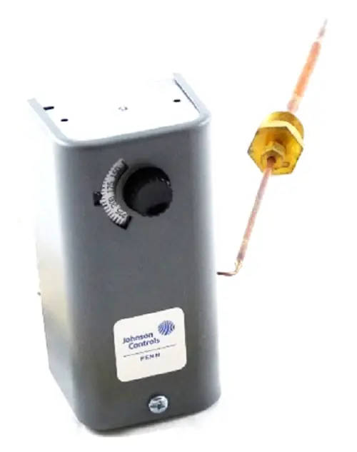 Johnson Controls A19AAC-63 Temperature Remote Bulb 100/350F 6'Cap Budget