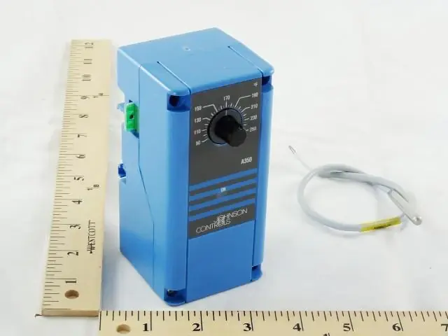 Direct From Factory Johnson Controls A350AA-1 Temperature Control 24V SPDT with Bulb -30-130F