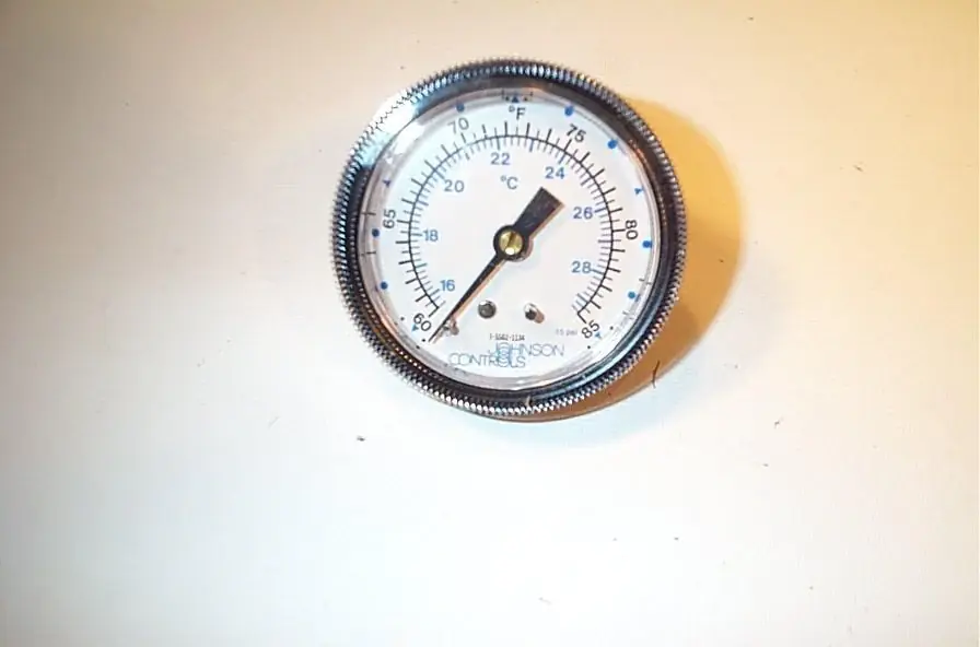 Johnson Controls T-5502-1134 Temperature Indicator 60-85 Degrees 2 1/2 Inch In Demand