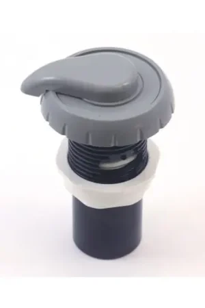 Air Control, Waterway Top Access, 1", Notched, Gray : 660-3577 Premium
