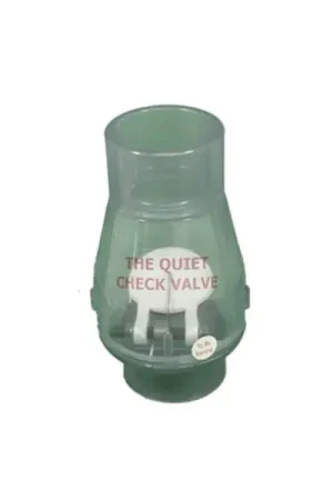Fan Favorite Check Valve, Magic, 1/2lb Spring, 1-1/2"S x 1-1/2"S, White : 0821-15
