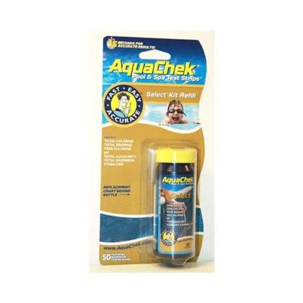 Water Testing, Test Strips, Aquacheck, Cyanuric Acid, Free Chlorine, Bromine, pH, Alk, Hardness,& Total Chlorine: 541640A Luxury