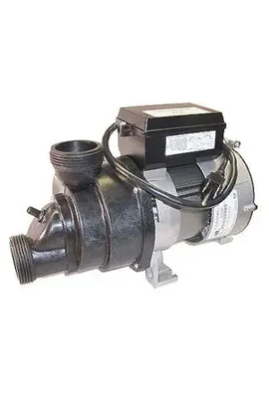 Popular Bath Pump, Vico Wow, Front/Top, .75HP, 115V, 7.5A, 1-1/2"MBT w/Air Switch & NEMA Cord : 1050032