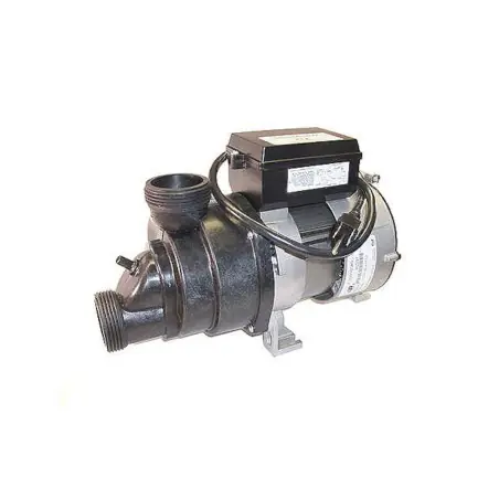 Popular Bath Pump, Vico Wow, Front/Top, .75HP, 115V, 7.5A, 1-1/2"MBT w/Air Switch & NEMA Cord : 1050032