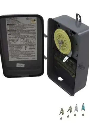 Time Clock Assembly, Intermatic, 24HR, 115V, SPST w/ Raintite Enclosure : T101R Premium