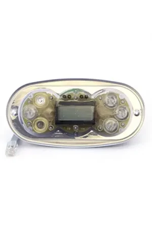 Cheap Spaside Control, Balboa, VL406T, Duplex Digital, LCD, 4-Button, Jet1-Jet2-Light-Temp, 7' Cord w/8 Conductor Phone Plug : 55570