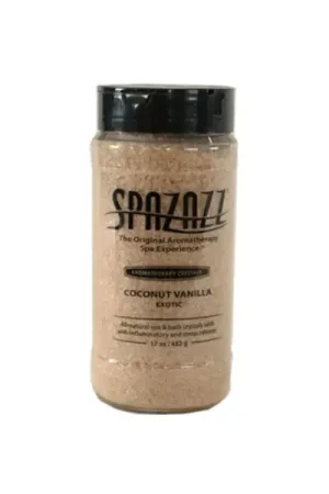 Budget Fragrance, Spazazz, Crystals, Coconut Vanilla, 17oz Jar : SZ251