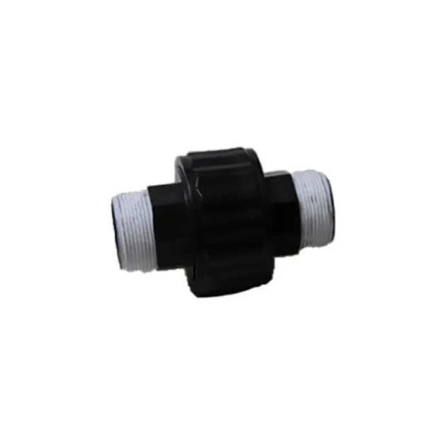 Fresh Stock Union, Hayward, Double Male End, 1-1/2"MPT, Black : SP-1480-BLK
