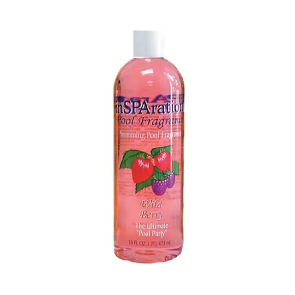 Pool Fragrance, Insparation Liquid, Wild Strawberries, Case of 6, 16oz Bottles : 285XC Buy Direct
