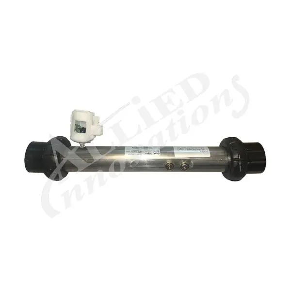 Heater Assembly, Balboa, M1/M2/M3, 5.5kW, 230V, 2" x 15"Long, w/Pressure Switch, 2"Tailpieces : 50071 Fresh Stock