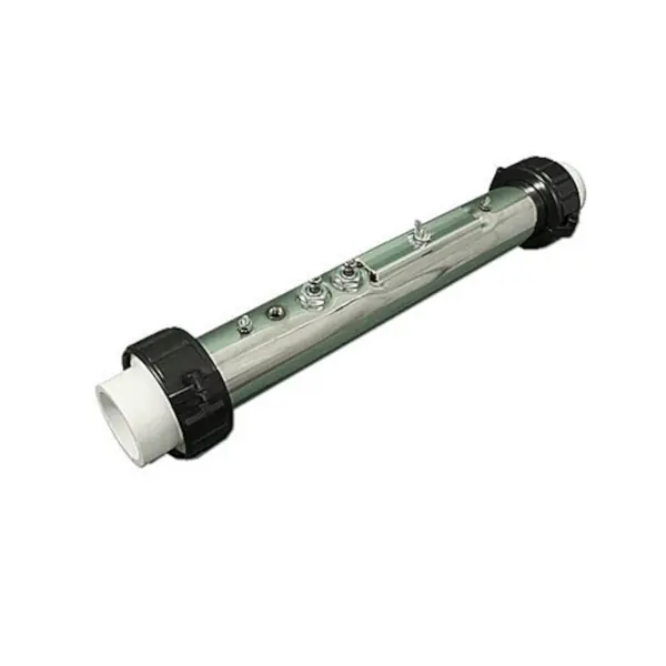 Heater Assembly, HydroQuip/Pinnacle, 5.5kW, 230V, 2" x 15"Long, w/Tailpieces : 48-3300-10-304H Final Sale