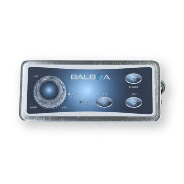 Fan Favorite Spaside Control, Balboa Analog Duplex, 3-Button, Knob-Blower-Jets-Light : 51221