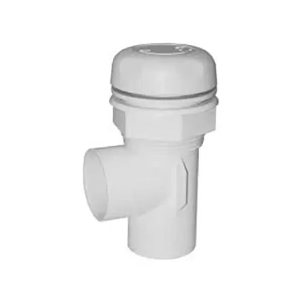 Top Pick Valve, On/Off, Waterway, 1-1/2", 5-Scallop, White : 600-4600