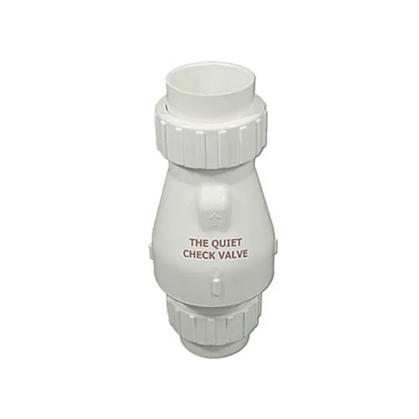 Check Valve, Magic, 1/2lb Spring, 2"Union x 2"Union, White : 0823-20 Popular