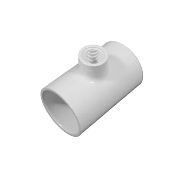 Affordable Fitting, PVC, Adapter Tee, 1-1/2"S x 1-1/2"S x 1/2"FPT : 60-1011