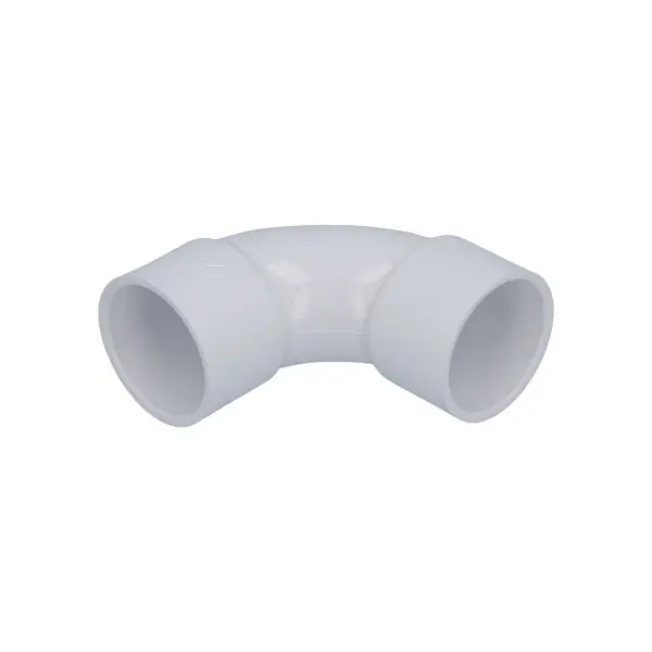 Certified Fitting, PVC, Ell, 90°, Sweep, Slip, 1-1/2"S x 1-1/2"S : 411-9110