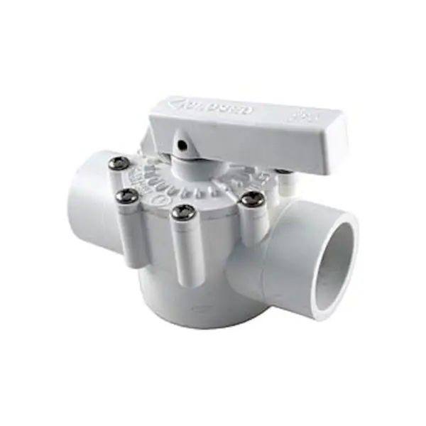 Final Sale Valve Assy,Diverter,GRID,1-1/2"S2"Spg2 Port,PVC : 03020