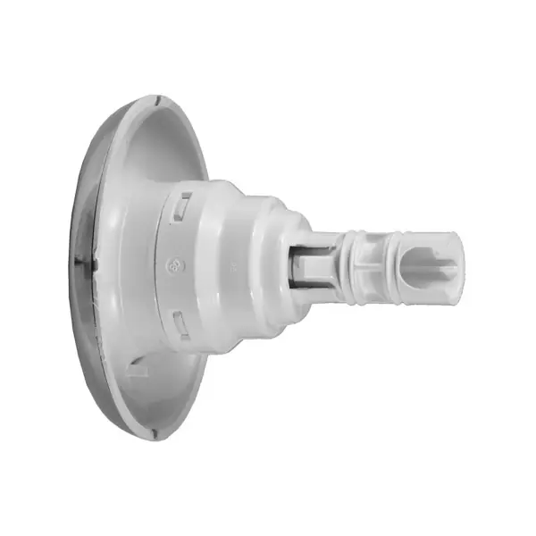 Jet Internal, Waterway Poly Storm, Multi-Massage, 4" Face, Smooth, White/Stainless : 212-8290S While Supplies Last