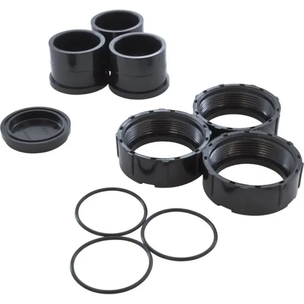 Adapter Unions, Zodiac Jandy CL/CV/CJ/CS/DEV, 2"s, w/cap, qty 3 : R0461800 Limited Offer