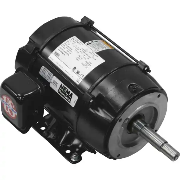 Hot Deal Motor, US Motor, 5 Horsepower, Three Phase, 208/230/460v : EEQK500