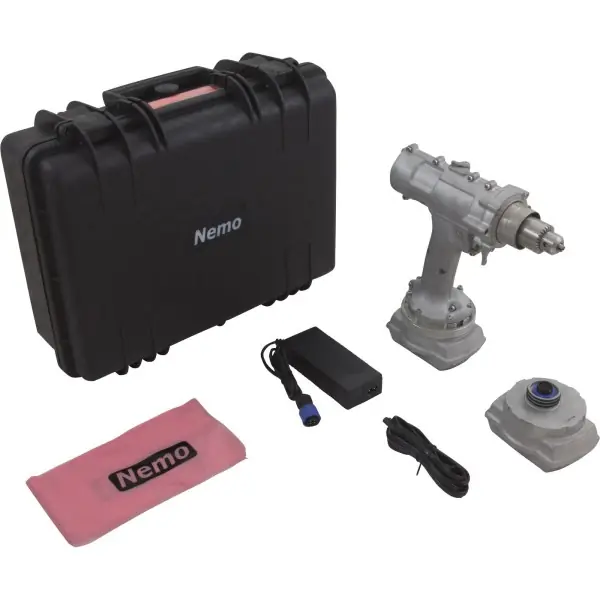 Underwater Drill, Nemo Power Tools Clean Room, 16 Ft Depth : CLV2-18-3Li-5 Genuine