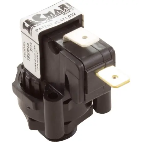 Air Switch, Tecmark, TBS304, SPNO, 10A, Threaded, Momentary : TBS304A Final Sale