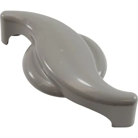 Top Rated 2" Top Access Valve, Smooth "S" Handle - Grey : 602-3757