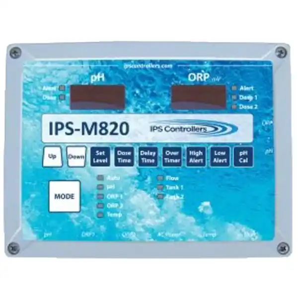 Budget Chemical Ctrl, IPS Controllers M820, Dual ORP/pH, 115V/230V : IPS-M820